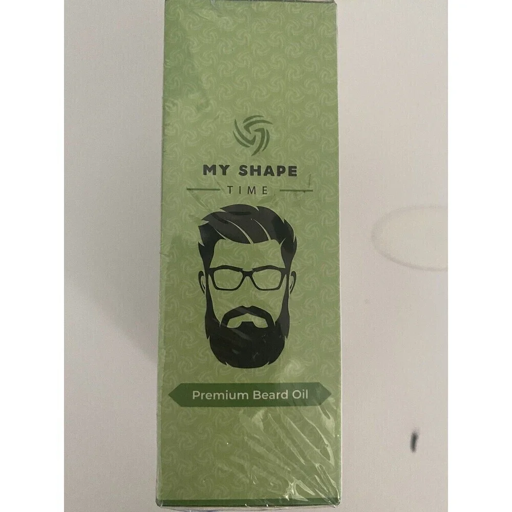 Beard Oil 100% Pure Natural Premium Beard Oil, Fragrance Free MY SHAPE -2pack
